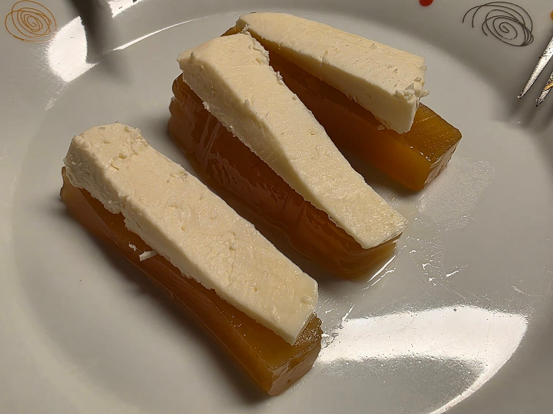 Vigilante: dulce de batata y queso